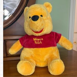 Disney Winnie the Pooh plush 12 inches when sitting stuffed animal